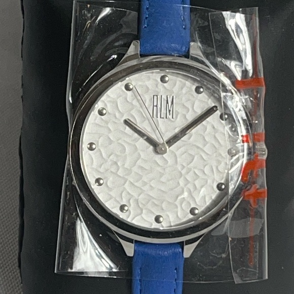 Robert Lee Morris Women\'s Brand New Blue Strap Silver Watch Water Resistant main image 6